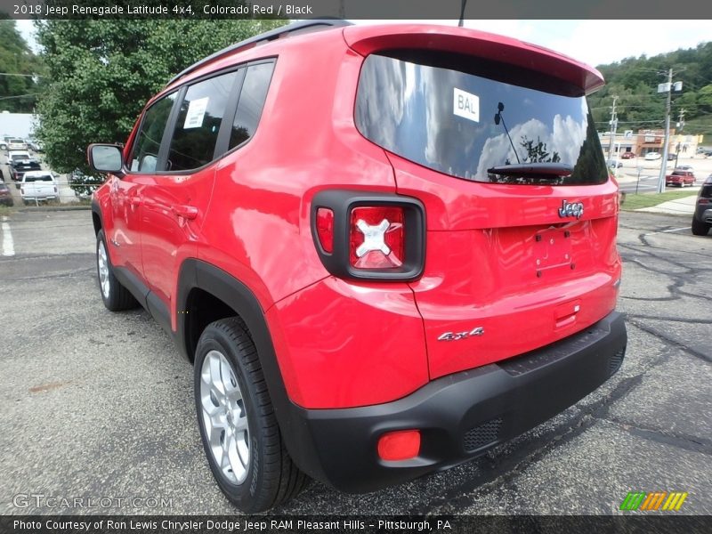 Colorado Red / Black 2018 Jeep Renegade Latitude 4x4