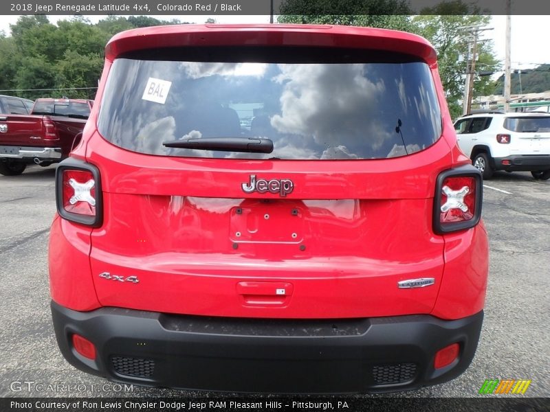 Colorado Red / Black 2018 Jeep Renegade Latitude 4x4