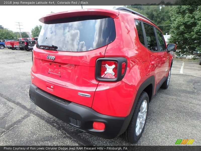 Colorado Red / Black 2018 Jeep Renegade Latitude 4x4