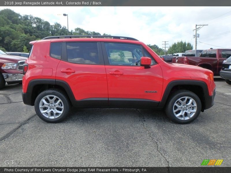 Colorado Red / Black 2018 Jeep Renegade Latitude 4x4