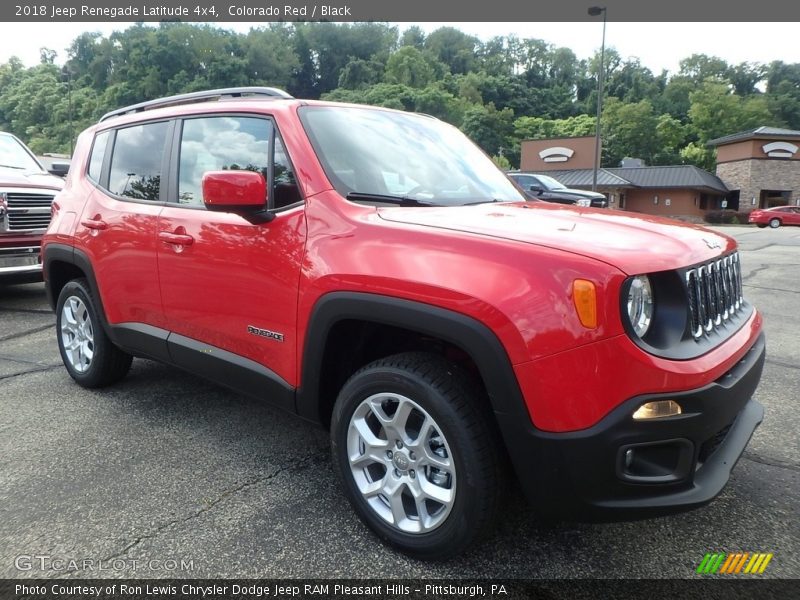 Colorado Red / Black 2018 Jeep Renegade Latitude 4x4