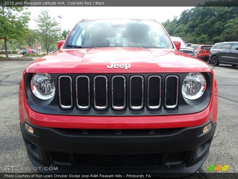 Colorado Red / Black 2018 Jeep Renegade Latitude 4x4