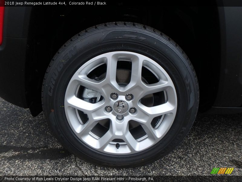 Colorado Red / Black 2018 Jeep Renegade Latitude 4x4