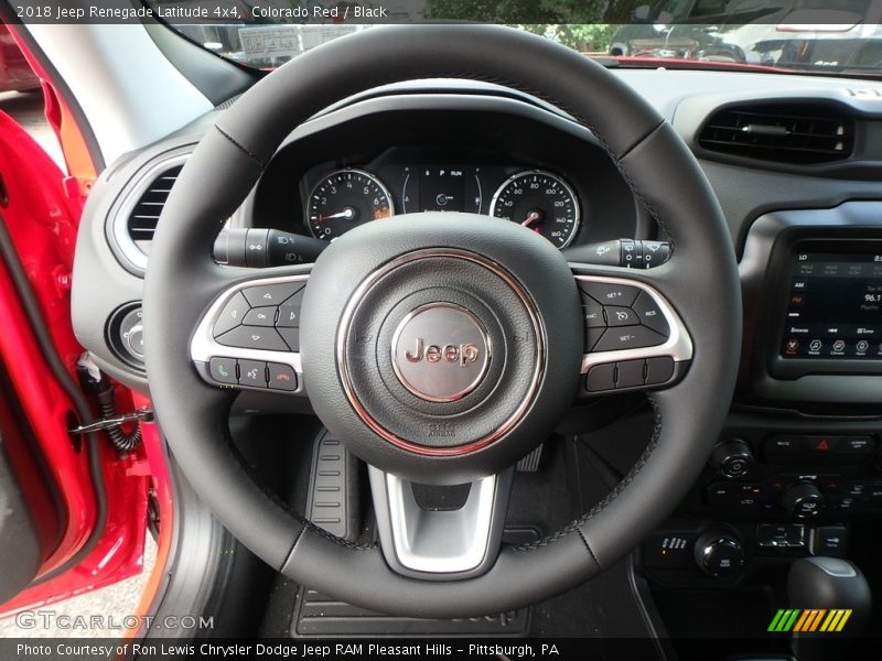 Colorado Red / Black 2018 Jeep Renegade Latitude 4x4