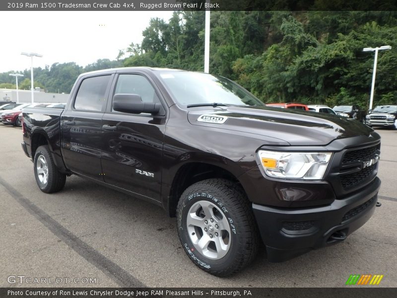 Rugged Brown Pearl / Black 2019 Ram 1500 Tradesman Crew Cab 4x4