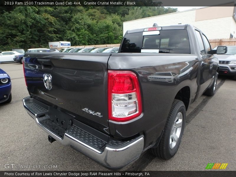 Granite Crystal Metallic / Black 2019 Ram 1500 Tradesman Quad Cab 4x4