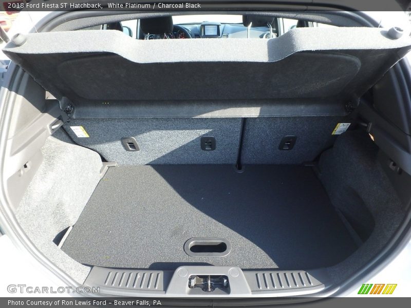 White Platinum / Charcoal Black 2018 Ford Fiesta ST Hatchback