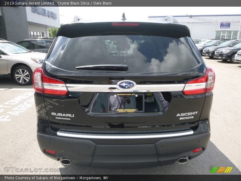 Crystal Black Silica / Slate Black 2019 Subaru Ascent Limited