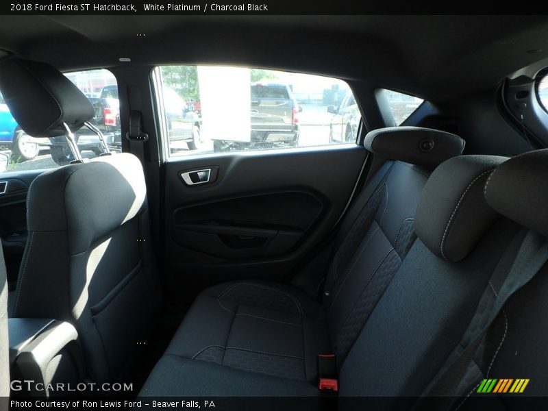 White Platinum / Charcoal Black 2018 Ford Fiesta ST Hatchback