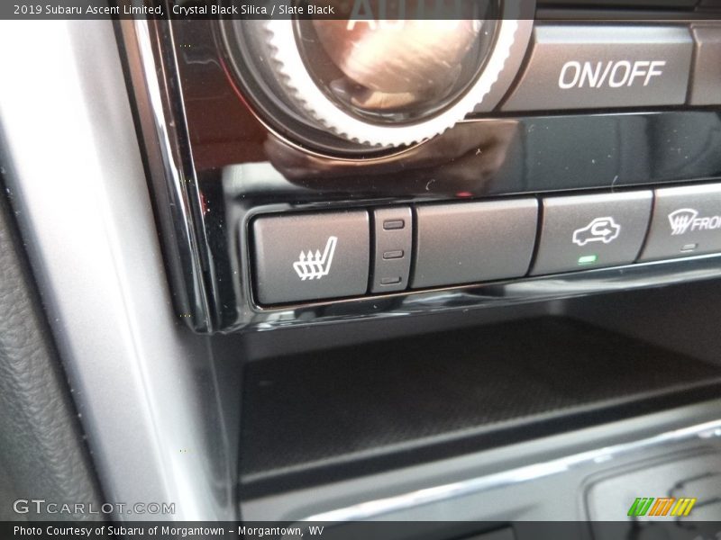 Crystal Black Silica / Slate Black 2019 Subaru Ascent Limited
