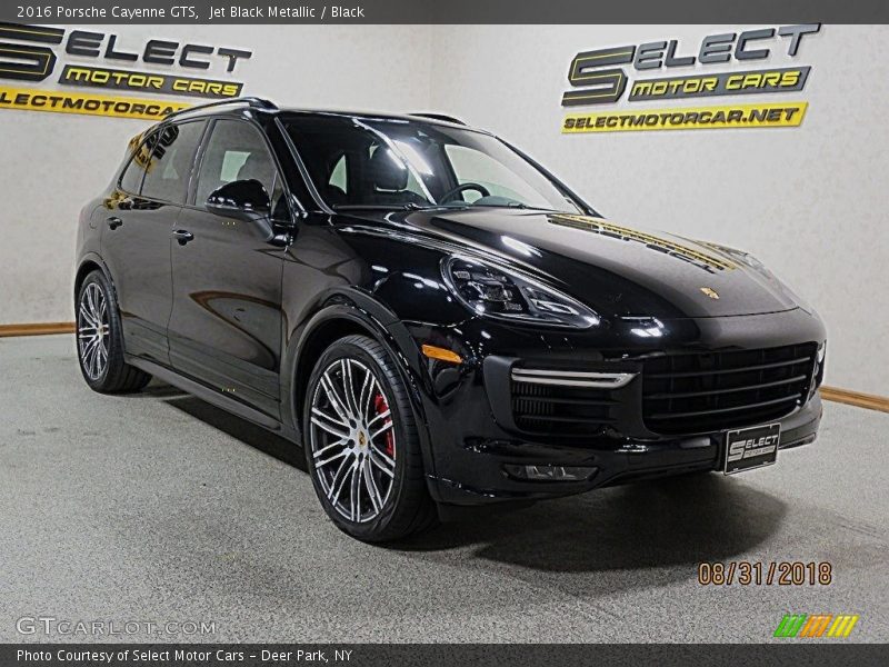 Jet Black Metallic / Black 2016 Porsche Cayenne GTS