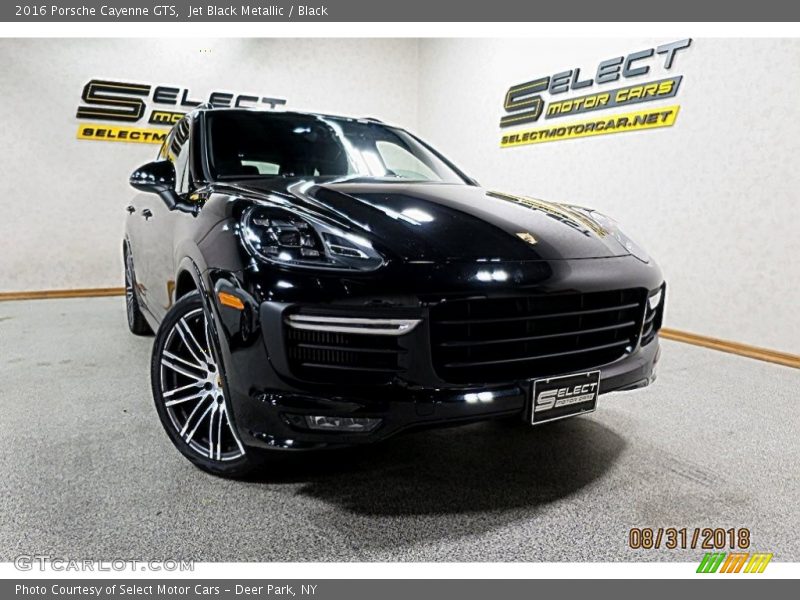 Jet Black Metallic / Black 2016 Porsche Cayenne GTS