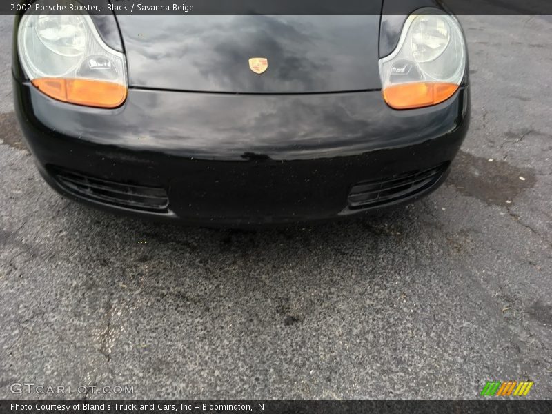 Black / Savanna Beige 2002 Porsche Boxster