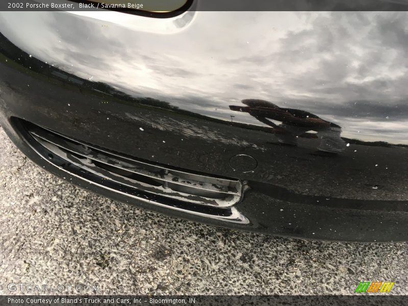 Black / Savanna Beige 2002 Porsche Boxster