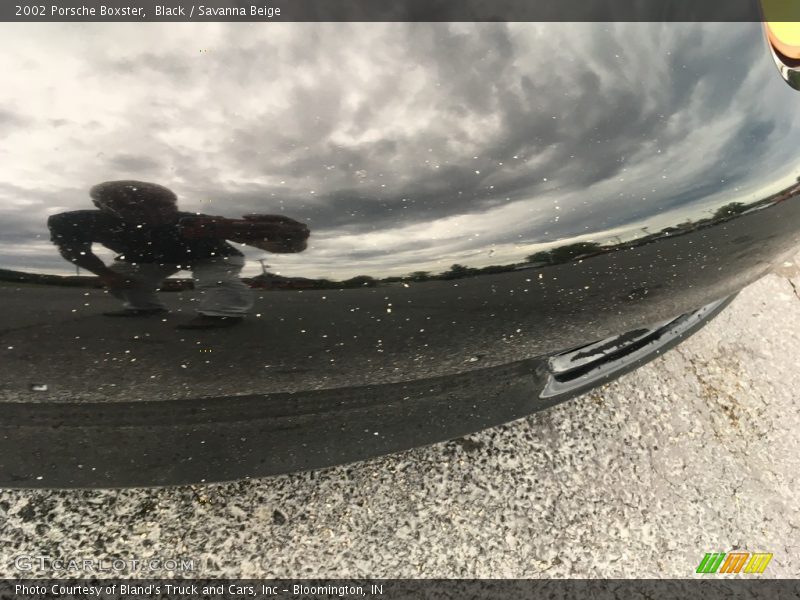 Black / Savanna Beige 2002 Porsche Boxster