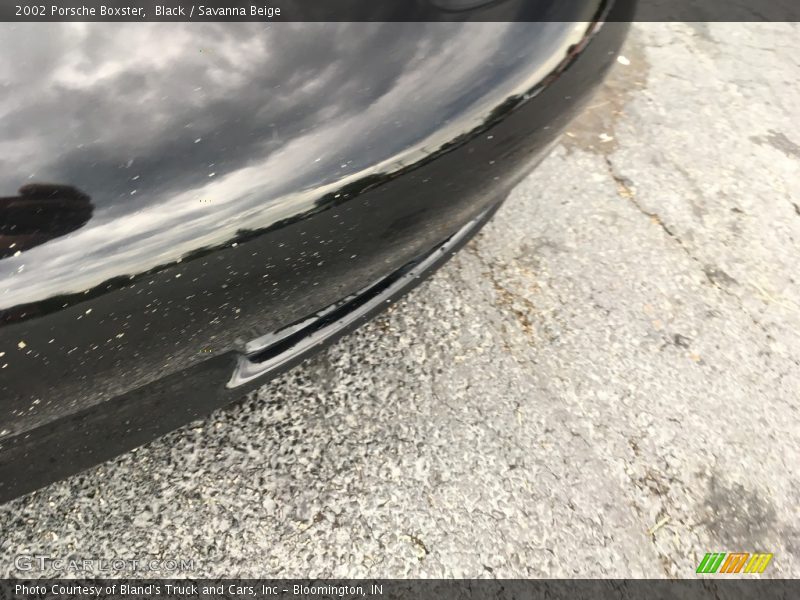 Black / Savanna Beige 2002 Porsche Boxster