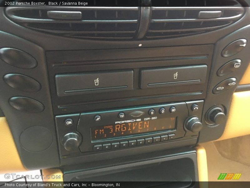 Black / Savanna Beige 2002 Porsche Boxster