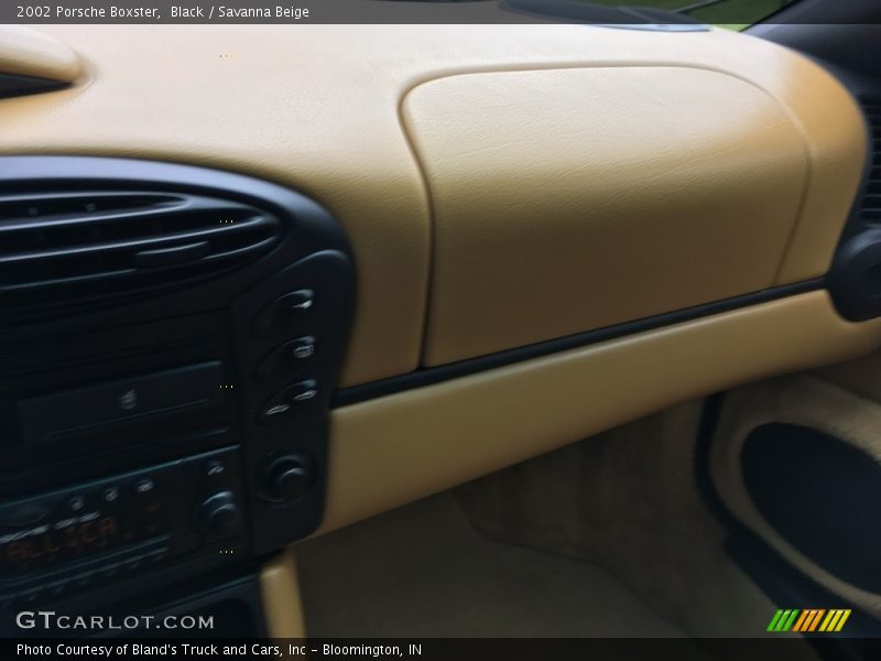 Black / Savanna Beige 2002 Porsche Boxster