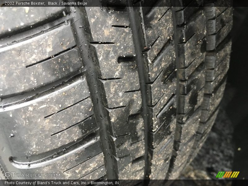 Black / Savanna Beige 2002 Porsche Boxster