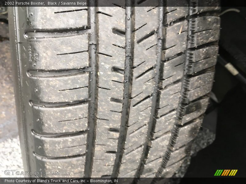 Black / Savanna Beige 2002 Porsche Boxster