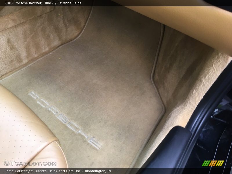 Black / Savanna Beige 2002 Porsche Boxster