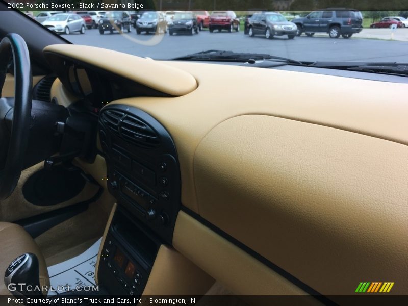 Black / Savanna Beige 2002 Porsche Boxster