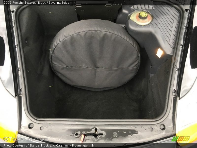 Black / Savanna Beige 2002 Porsche Boxster