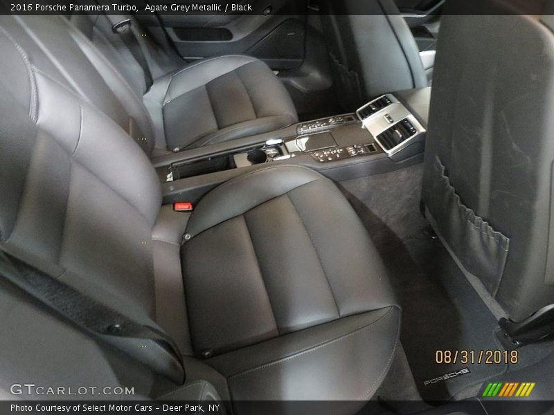 Agate Grey Metallic / Black 2016 Porsche Panamera Turbo