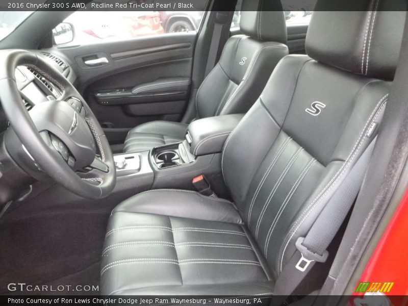 Redline Red Tri-Coat Pearl / Black 2016 Chrysler 300 S AWD