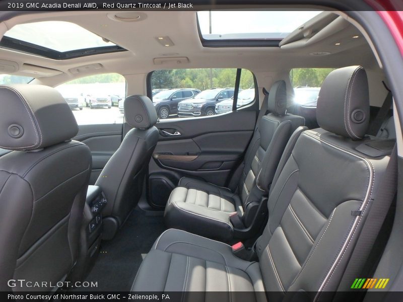 Rear Seat of 2019 Acadia Denali AWD