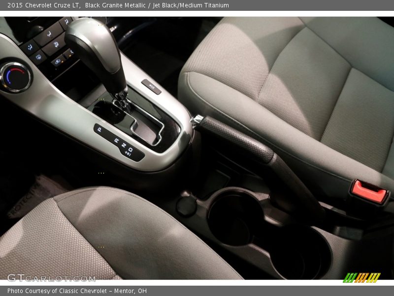 Black Granite Metallic / Jet Black/Medium Titanium 2015 Chevrolet Cruze LT