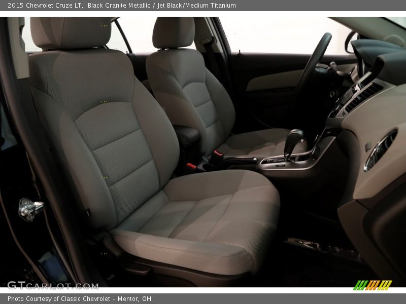 Black Granite Metallic / Jet Black/Medium Titanium 2015 Chevrolet Cruze LT