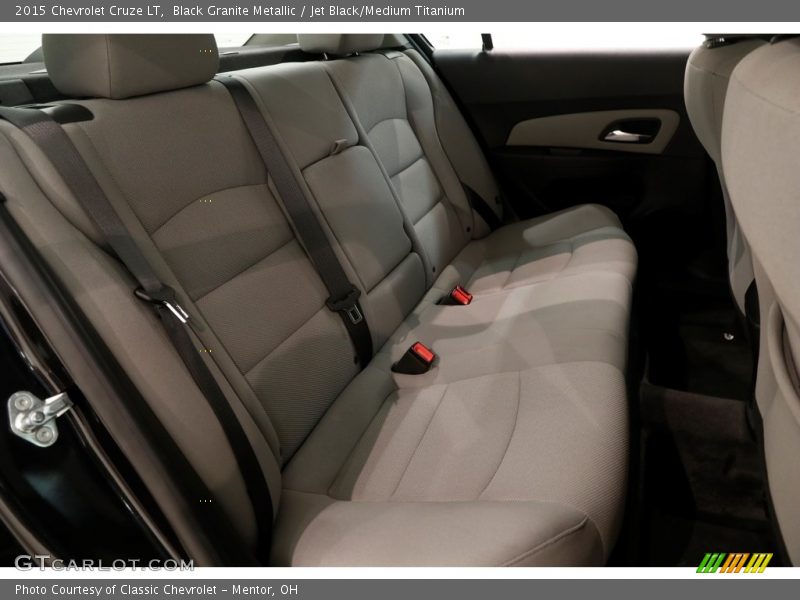 Black Granite Metallic / Jet Black/Medium Titanium 2015 Chevrolet Cruze LT