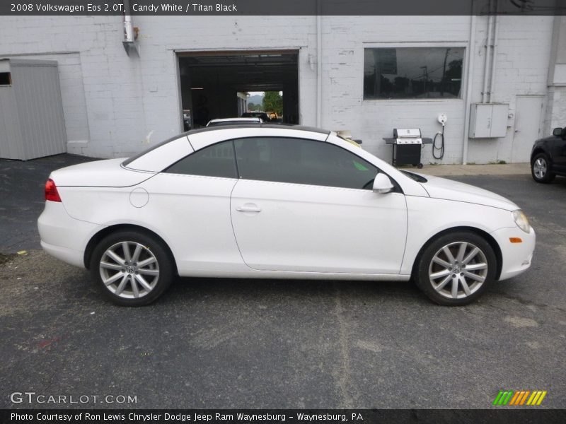 Candy White / Titan Black 2008 Volkswagen Eos 2.0T
