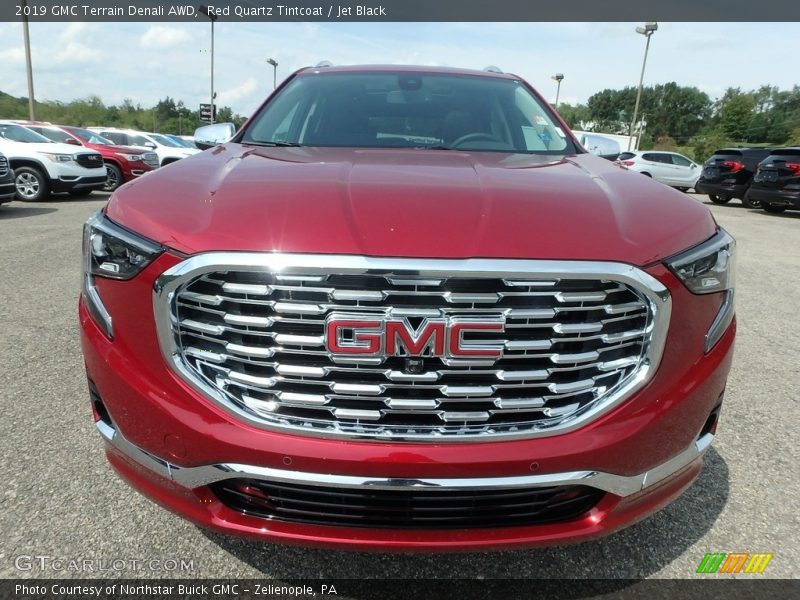 Red Quartz Tintcoat / Jet Black 2019 GMC Terrain Denali AWD