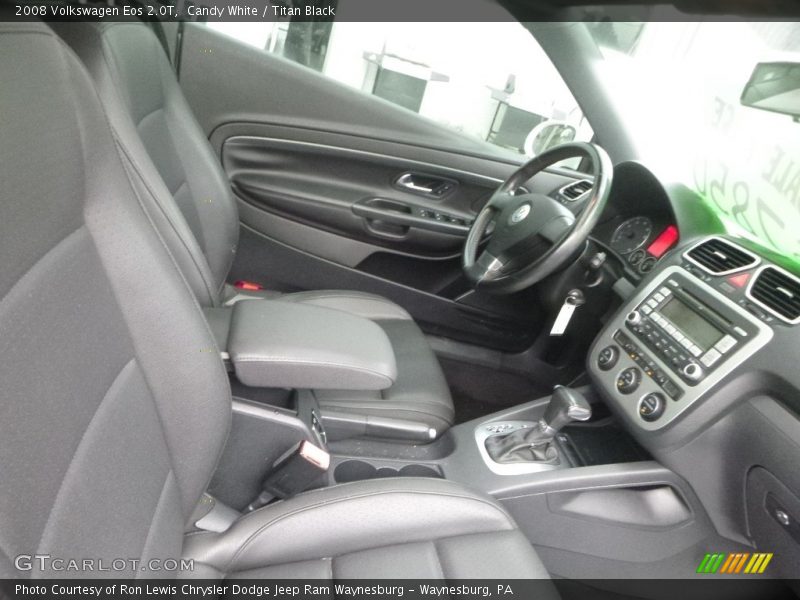 Candy White / Titan Black 2008 Volkswagen Eos 2.0T