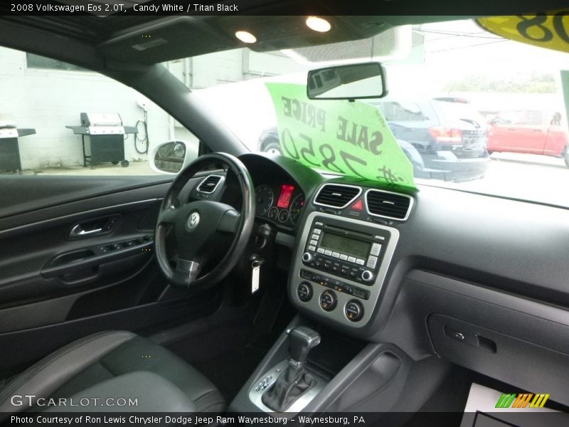 Candy White / Titan Black 2008 Volkswagen Eos 2.0T