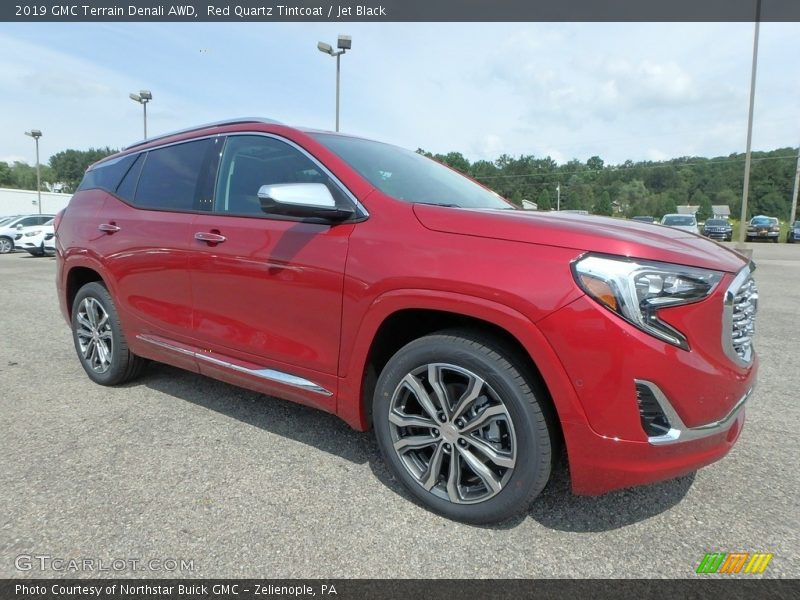 Red Quartz Tintcoat / Jet Black 2019 GMC Terrain Denali AWD