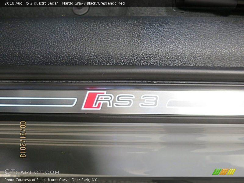  2018 RS 3 quattro Sedan Logo