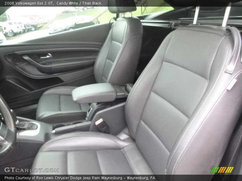 Candy White / Titan Black 2008 Volkswagen Eos 2.0T