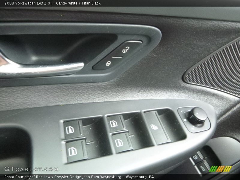 Candy White / Titan Black 2008 Volkswagen Eos 2.0T