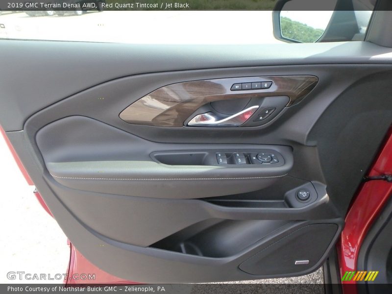 Red Quartz Tintcoat / Jet Black 2019 GMC Terrain Denali AWD