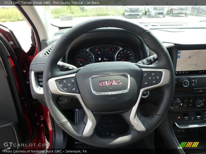 Red Quartz Tintcoat / Jet Black 2019 GMC Terrain Denali AWD