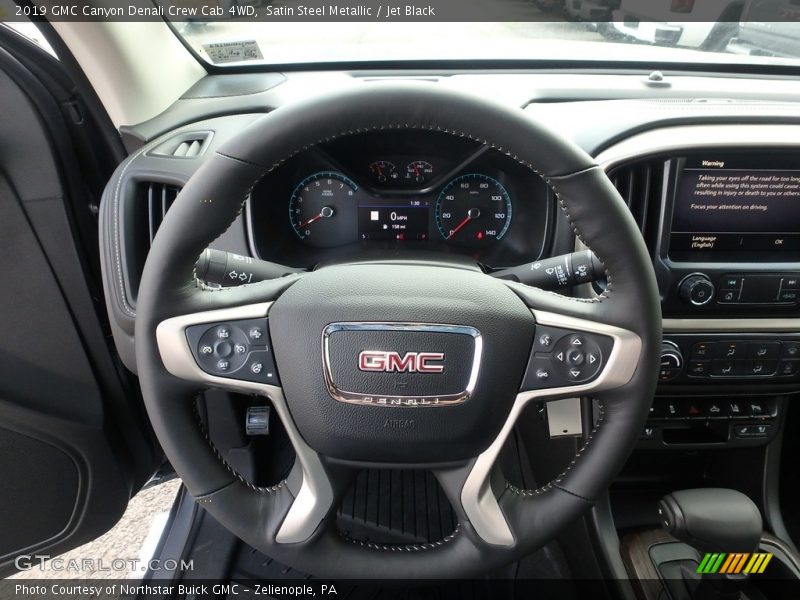  2019 Canyon Denali Crew Cab 4WD Steering Wheel