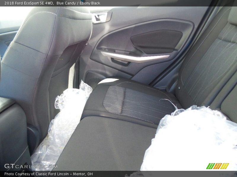 Blue Candy / Ebony Black 2018 Ford EcoSport SE 4WD