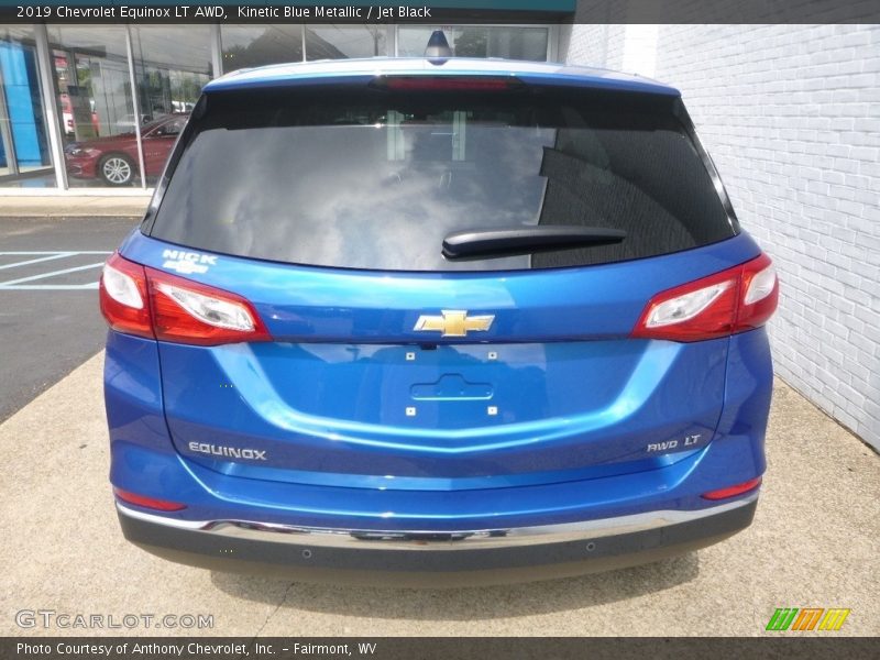 Kinetic Blue Metallic / Jet Black 2019 Chevrolet Equinox LT AWD