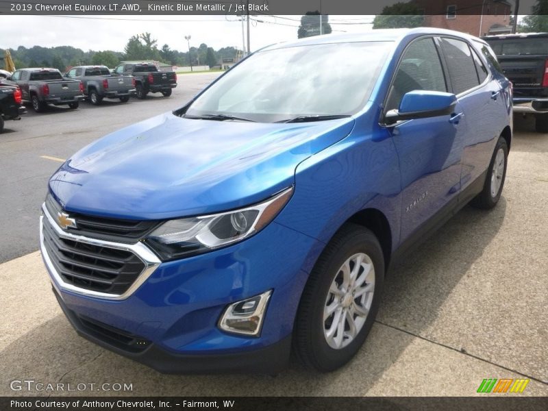 Kinetic Blue Metallic / Jet Black 2019 Chevrolet Equinox LT AWD