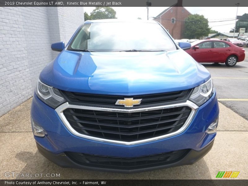 Kinetic Blue Metallic / Jet Black 2019 Chevrolet Equinox LT AWD