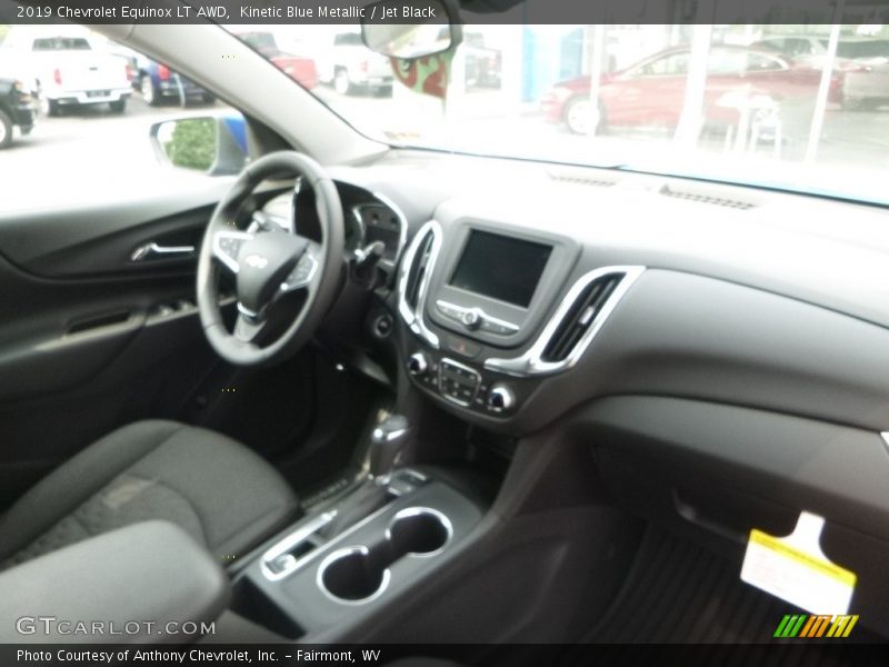 Kinetic Blue Metallic / Jet Black 2019 Chevrolet Equinox LT AWD