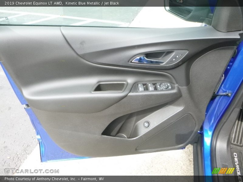 Kinetic Blue Metallic / Jet Black 2019 Chevrolet Equinox LT AWD